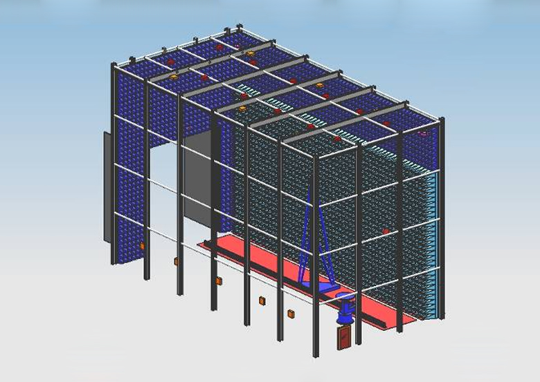 近場暗室屏蔽吸波材料