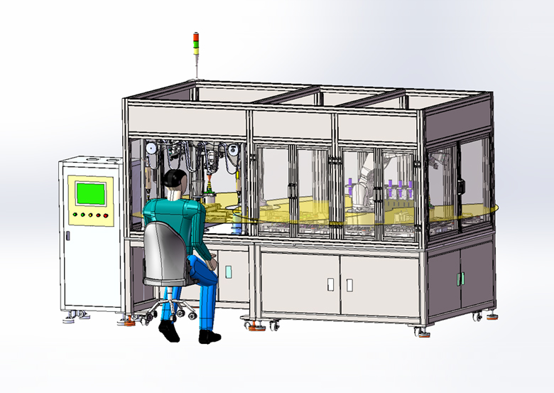 鏡頭自動(dòng)定位裝配設(shè)備（中航工業(yè)某所）